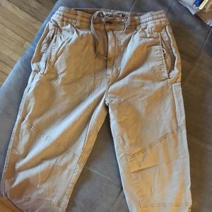 Khaki men jogger pants